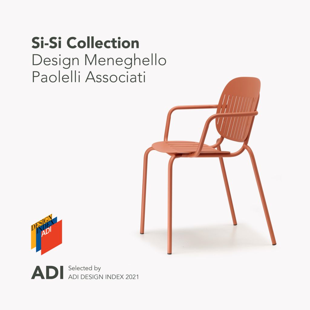 La collezione Si-Si è selezionata dall’ADI Design Index 2021