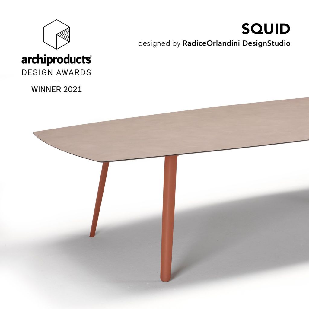 Squid wins the Archiproducts Design Awards 2021