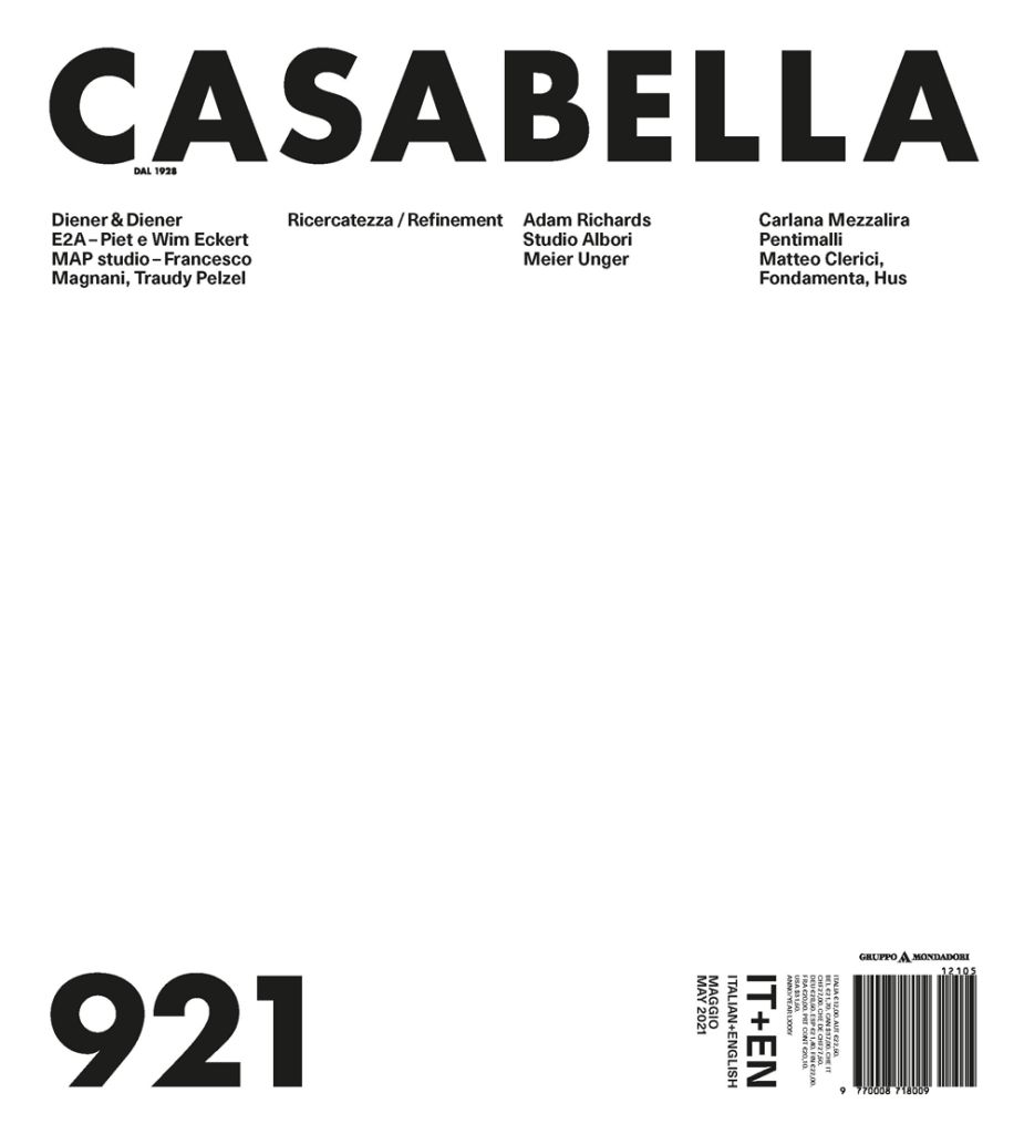 CASABELLA – May 2021 – Italy