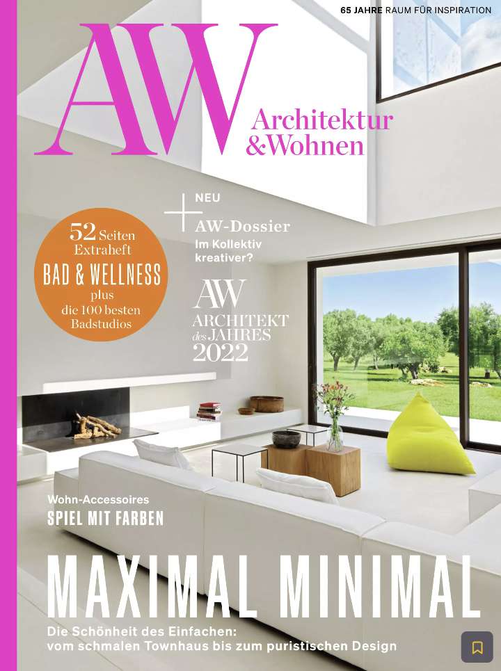 AW Architektur &Wohnen – May 2022 – Germany