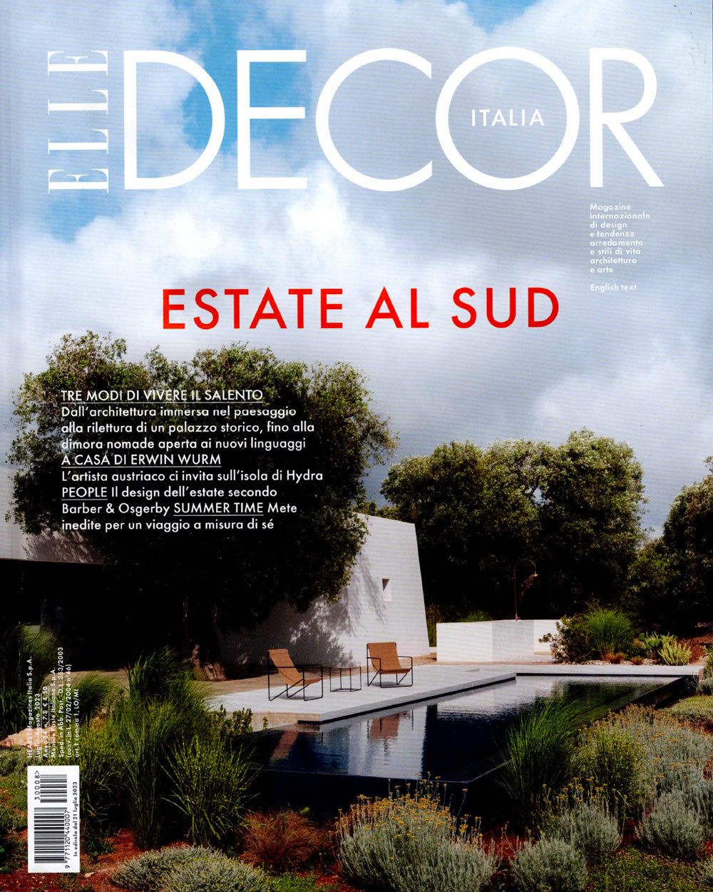 Elle Decor – July/August 2023 – Italy
